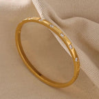 Luxurious 18K Gold Plated Bracelet – Timeless Elegance & Shine