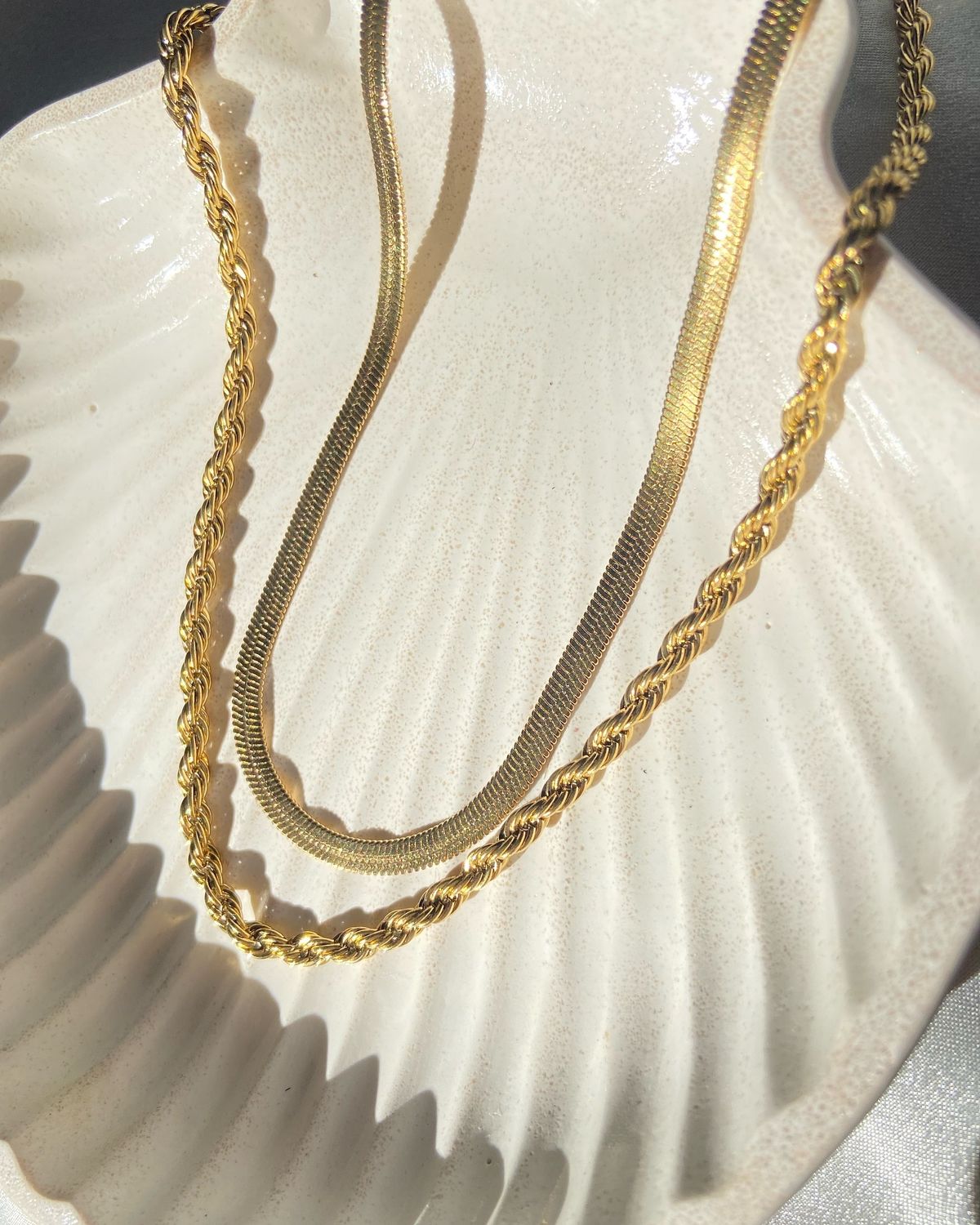 Elegant Anti-Tarnish Gold Plated Chain