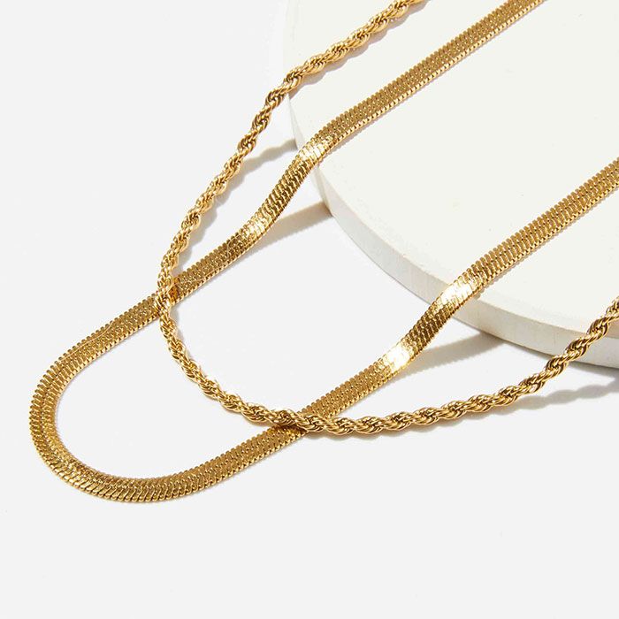 Elegant Anti-Tarnish Gold Plated Chain
