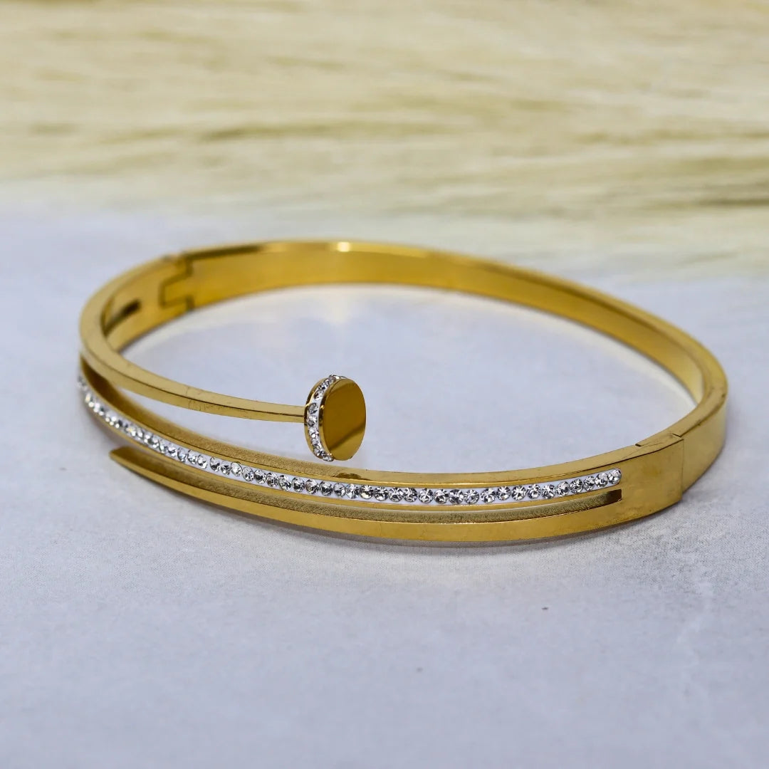 Elegant Anti-Tarnish Gold Plated Bracelet