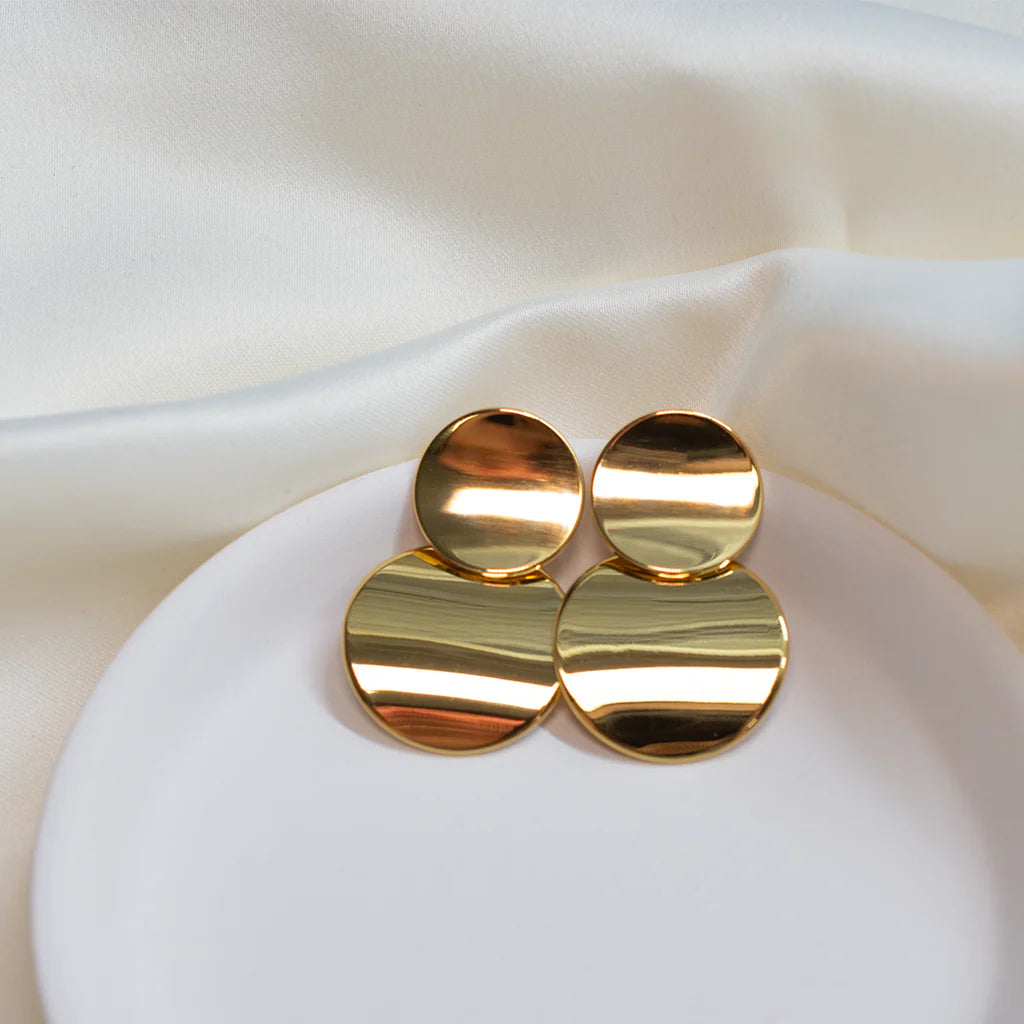 Anti-Tarnish Gold Plated Earrings for Women