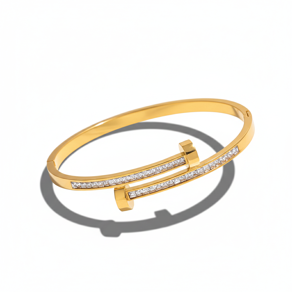 Minimal Gold Plated Anti-Tarnish Bracelet
