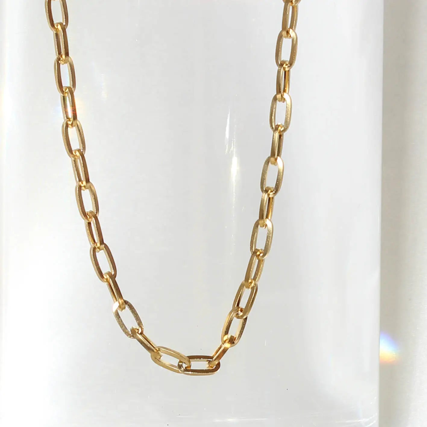Minimal Gold Plated Anti-Tarnish Chain